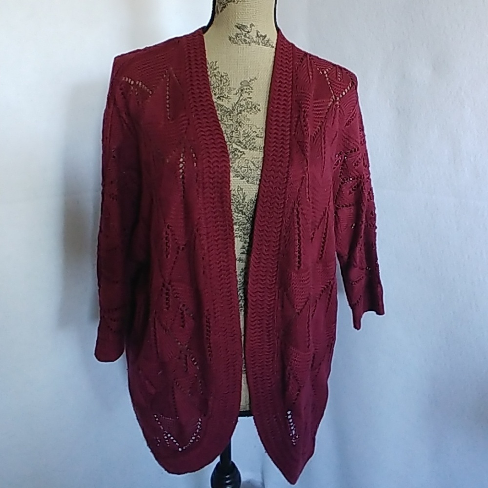 Forever 21 Women's Raglan Sleeve Cardigan Sweater